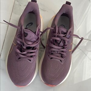 Oasis Purple Sneakers Modern Knit Design